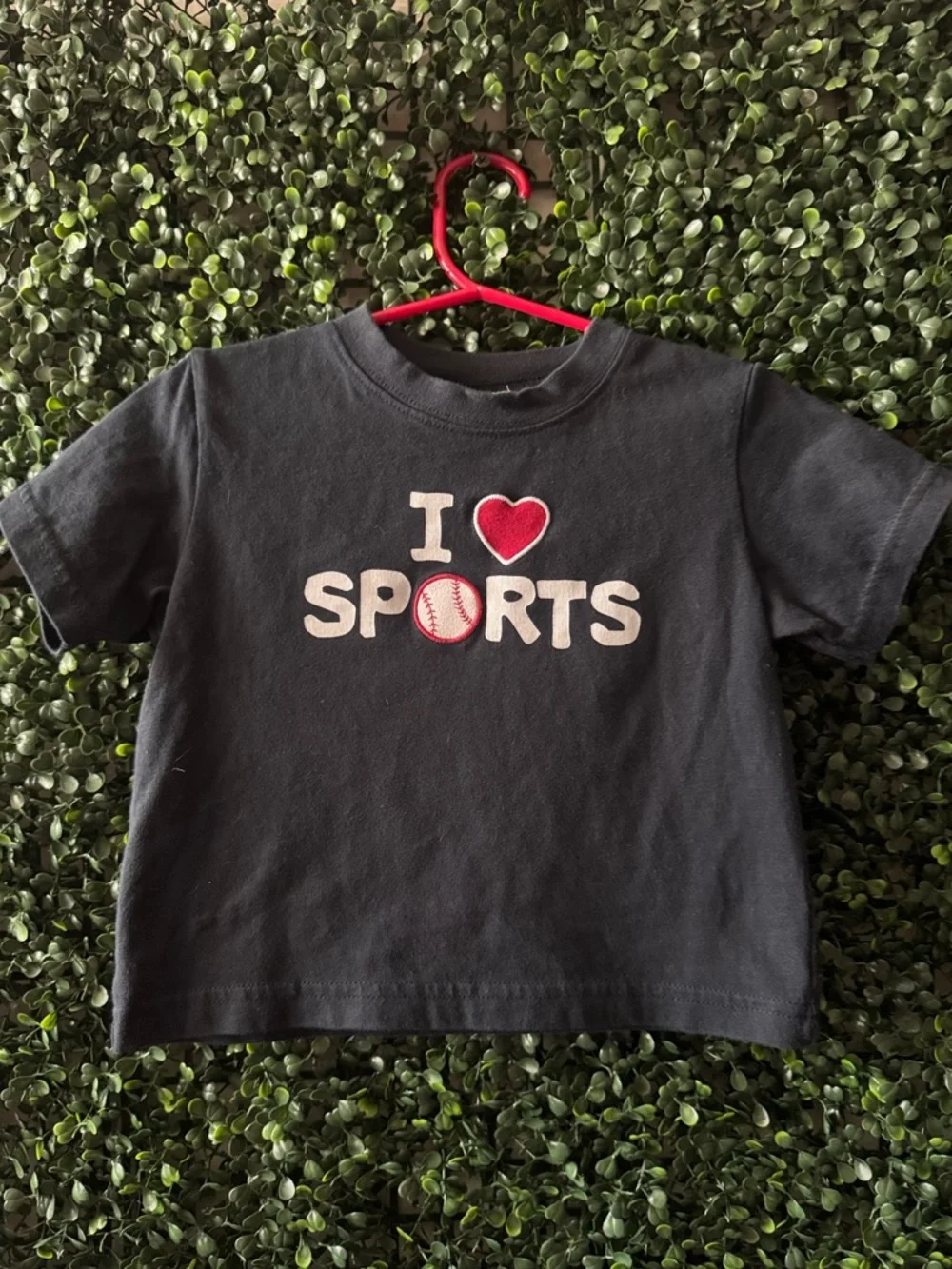 🔥5/$25🔥GYMBOREE BOY BABY/TODDLER 12-18MS BASEBALL GRAPHIC PRINT CREW NECK TSHIRT